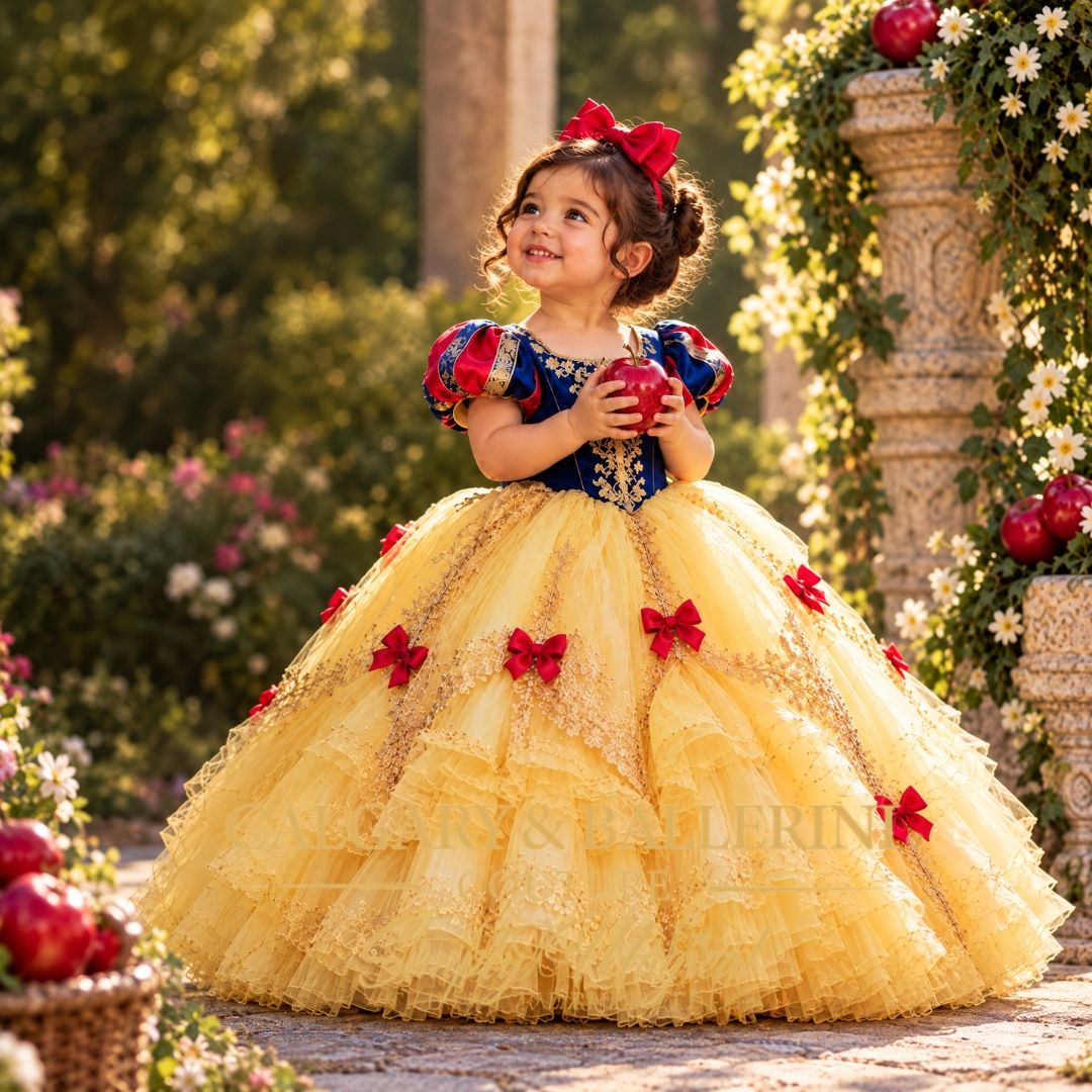 Custom Floor-Length Princess Ball Gown