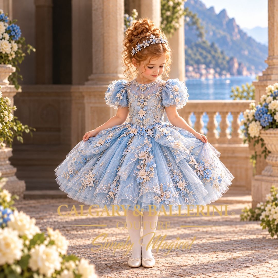 Custom Knee-Length Princess Dress