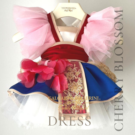 Buy inspired Dress for Kids - Chinese New Year Princess Costume Buy Mulan Artisan Gown | 10-Day Priority Shipping & All Customs Duties by Calgary and Ballerini Trusted by Moms in 85 countries with 1,500+ reviews. 21 years of excellence.