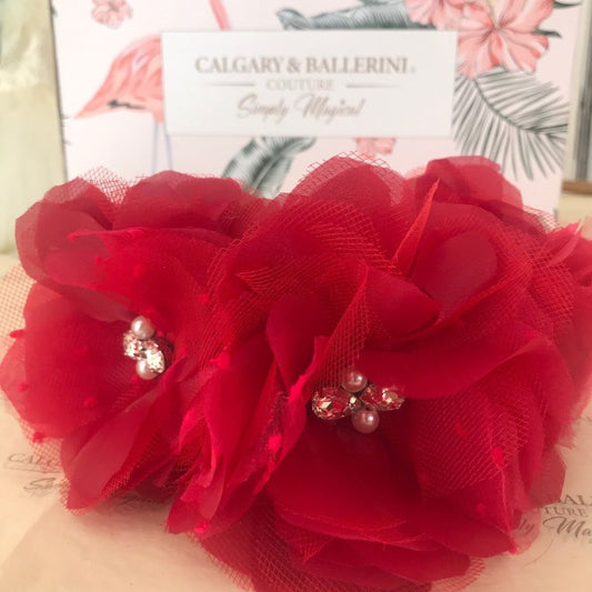 Red Roses Flower Crown