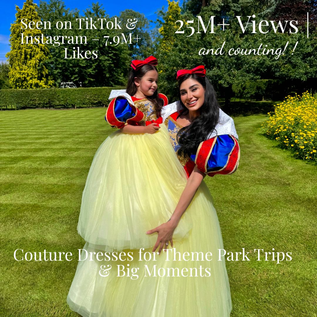 Buy 2026 Luxury Couture Handmade Princess Dresses and Matching Mommy and Me Gowns