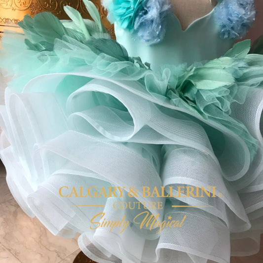 Whimsical Fairy Garden Party Dress