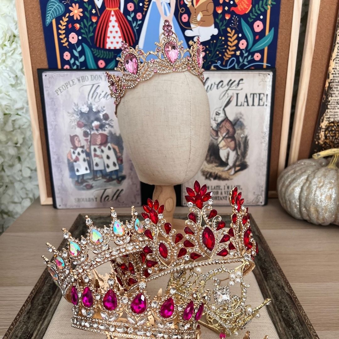 Outrageous Showstopping All the Princesses Crown Set