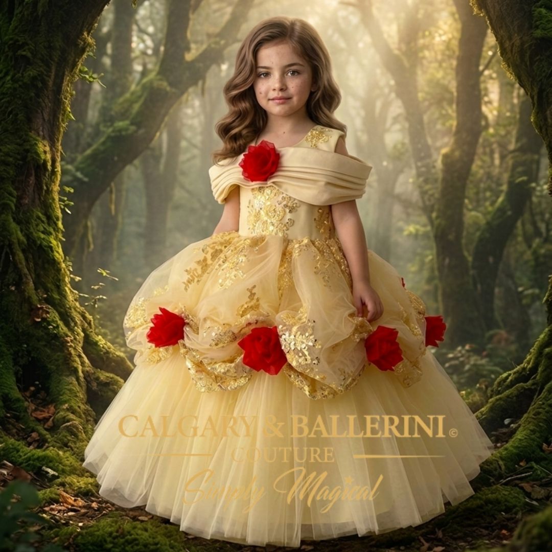 Golden Rose Heirloom Dress