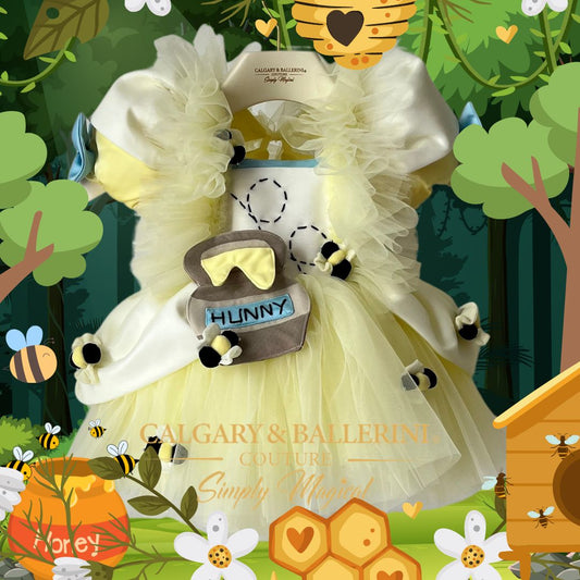 winnie the pooh characters toddler dress