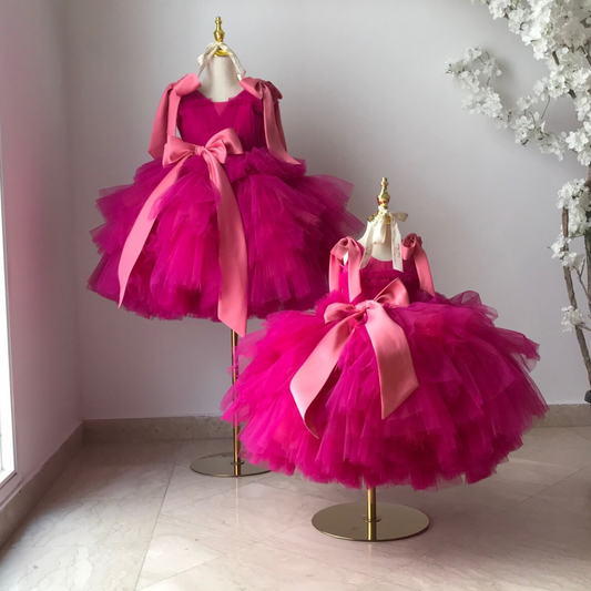 couture barbie costumes mother and daughter matching