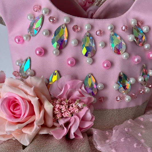 pink fairy dress for baby