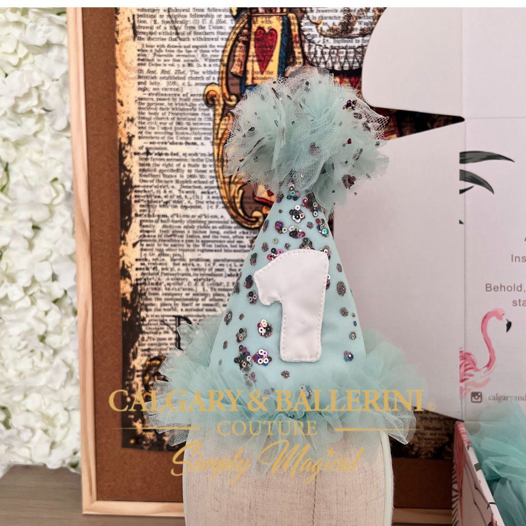 Mermaid Starfish Wand, Party Hat and Birthday Cake Bundle