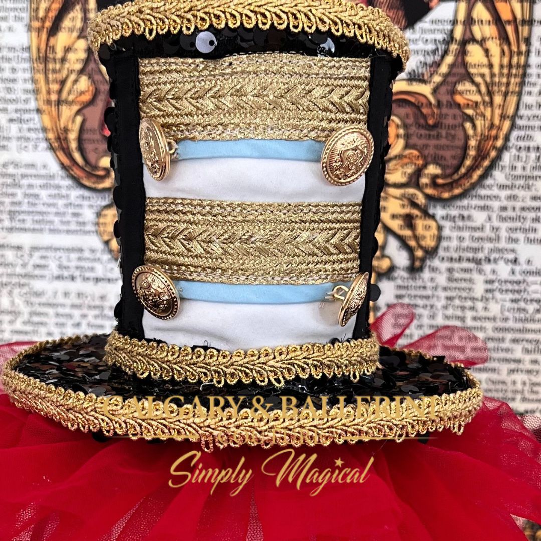 Red Nutcracker Luxury Kids Top Hat $250 (One Size)