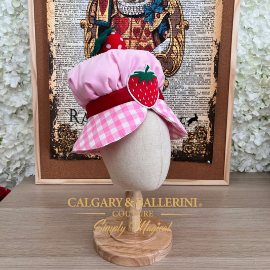 Strawberry Shortcake Bakers Hat (Ages 1β14 yrs) | Kids Couture