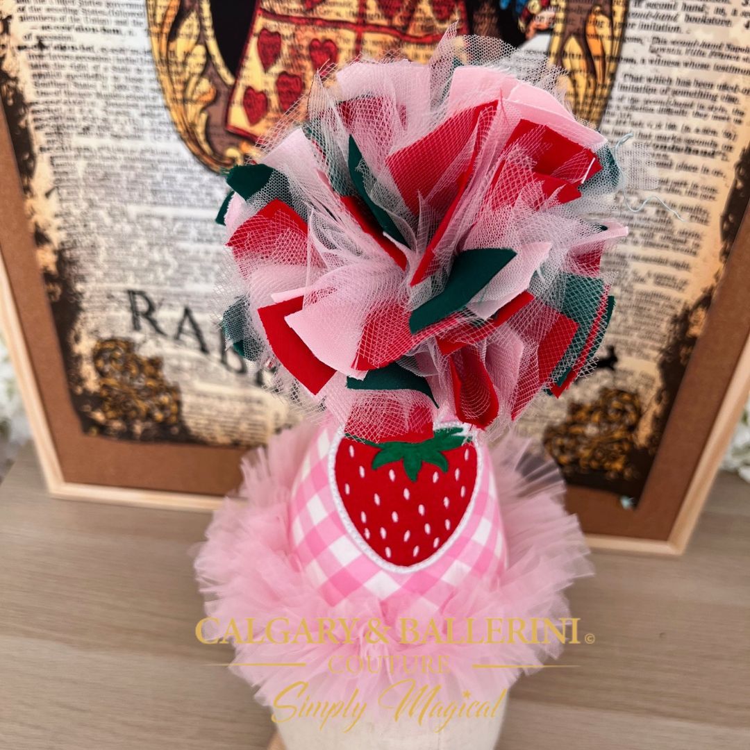 Hollywood Movie Star Girls Strawberry Birthday Hat