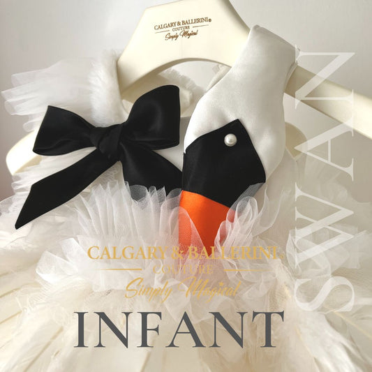 Order High-End Swan-Themed Ball Gown with Feather Skirt by Calgary and Ballerini Trusted by Moms in 85 countries with ⭐⭐⭐⭐⭐ 1,500+ reviews. 21 years of excellence