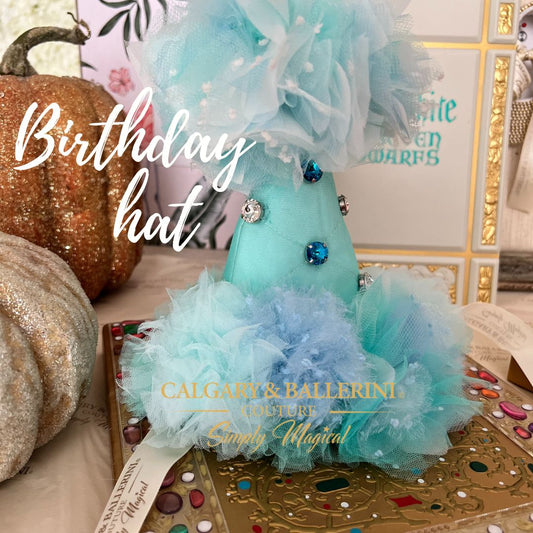 Bespoke Children's Birthday Accessories "Party Hat Bluey" for Kids