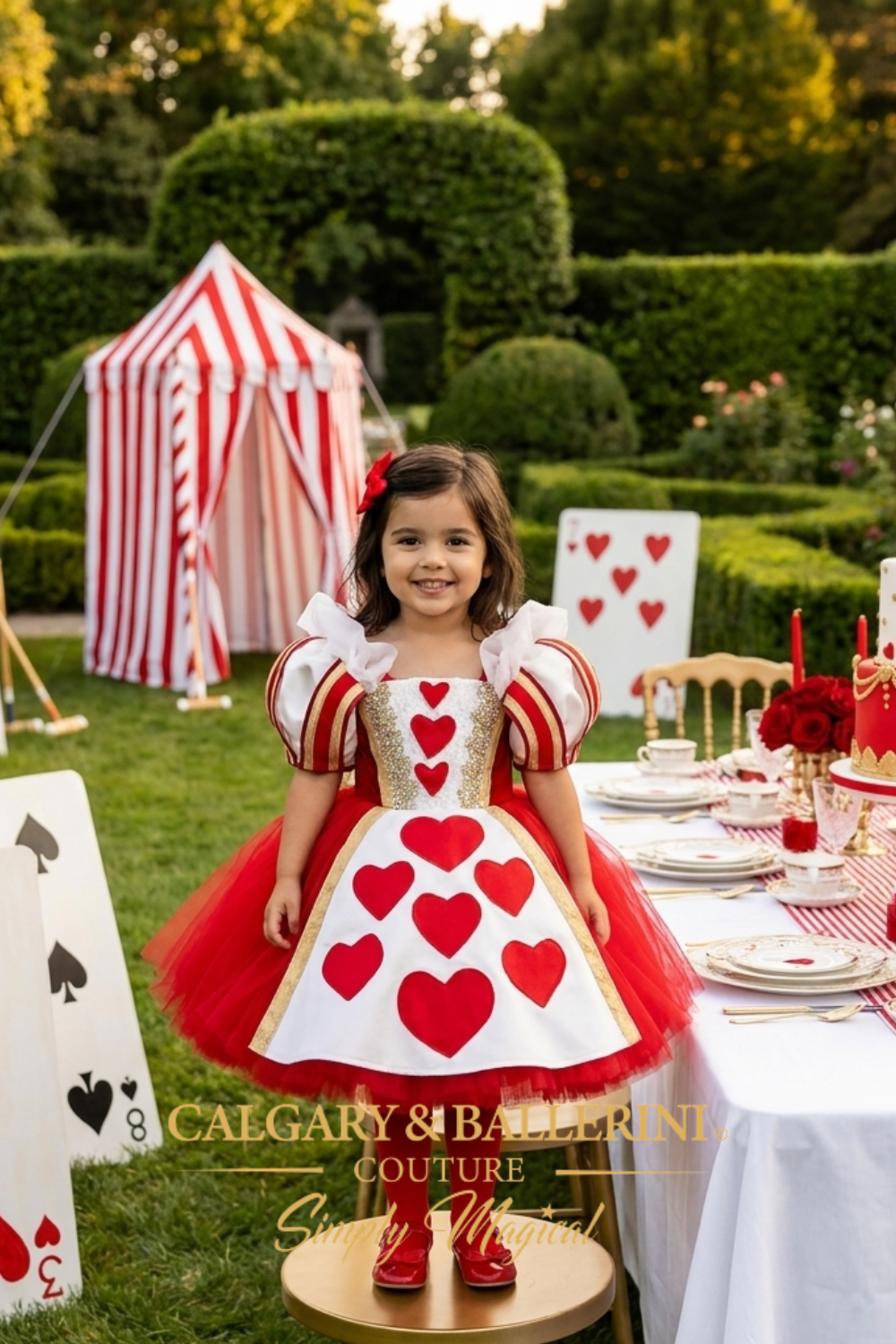 Queen of Hearts Costume Girls: Mickey's Not-So-Scary Halloween Party Favorite