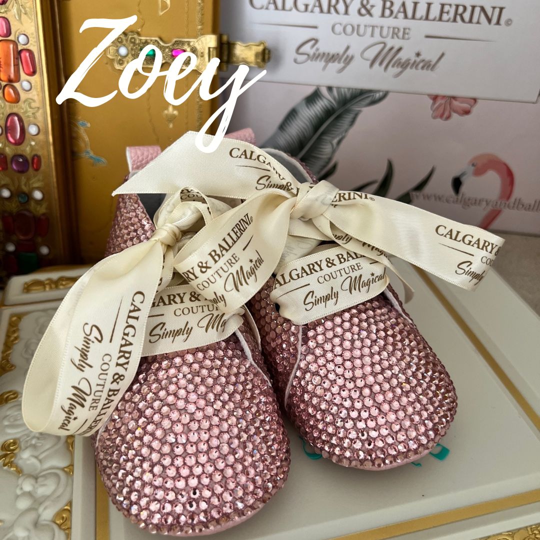 Celebrate Baby's First Birthday with Rhinestone Baby Shoes