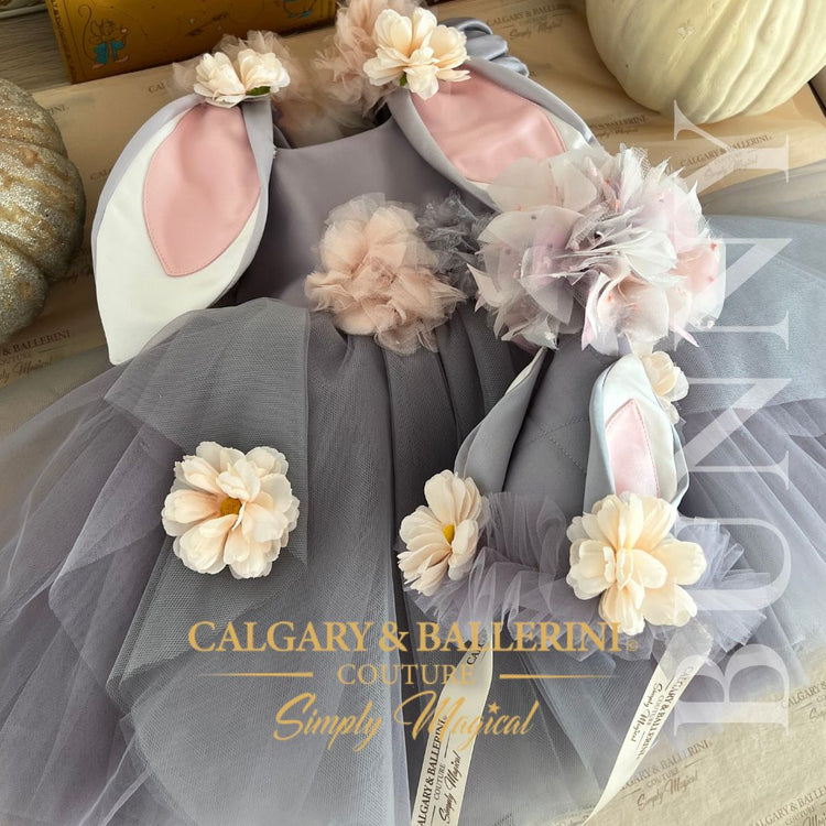ICONIC! Fairytale-Level Toddler Couture Bunny Dress Costume