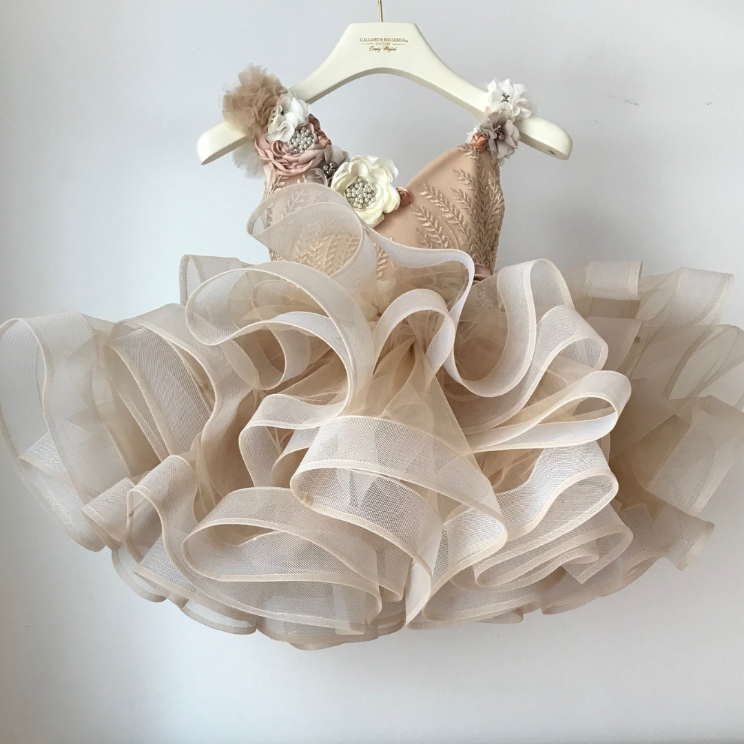 Beautiful First Birthday Tutu Dress – Ideal for Photoshoots & Parties