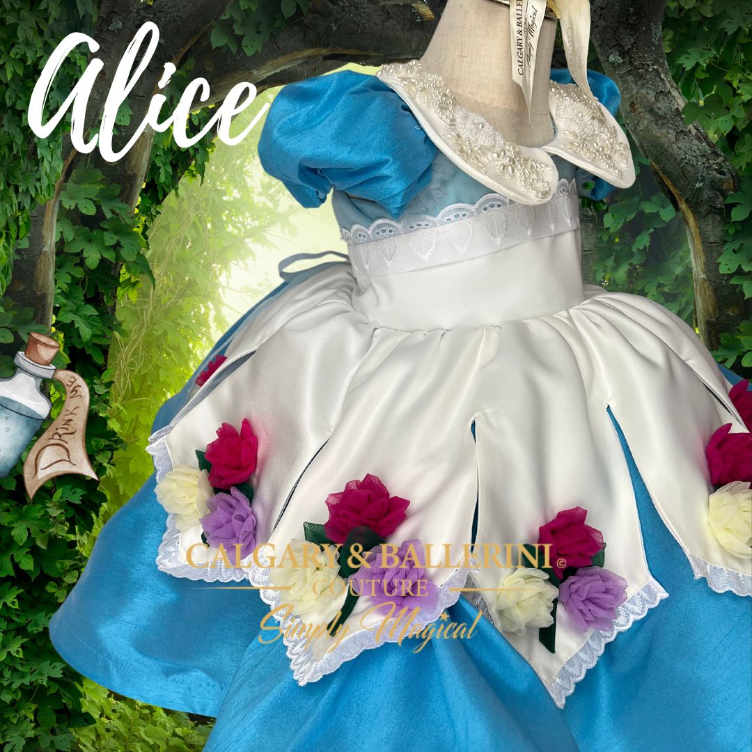 side view on mannequin Disney dresses for girls