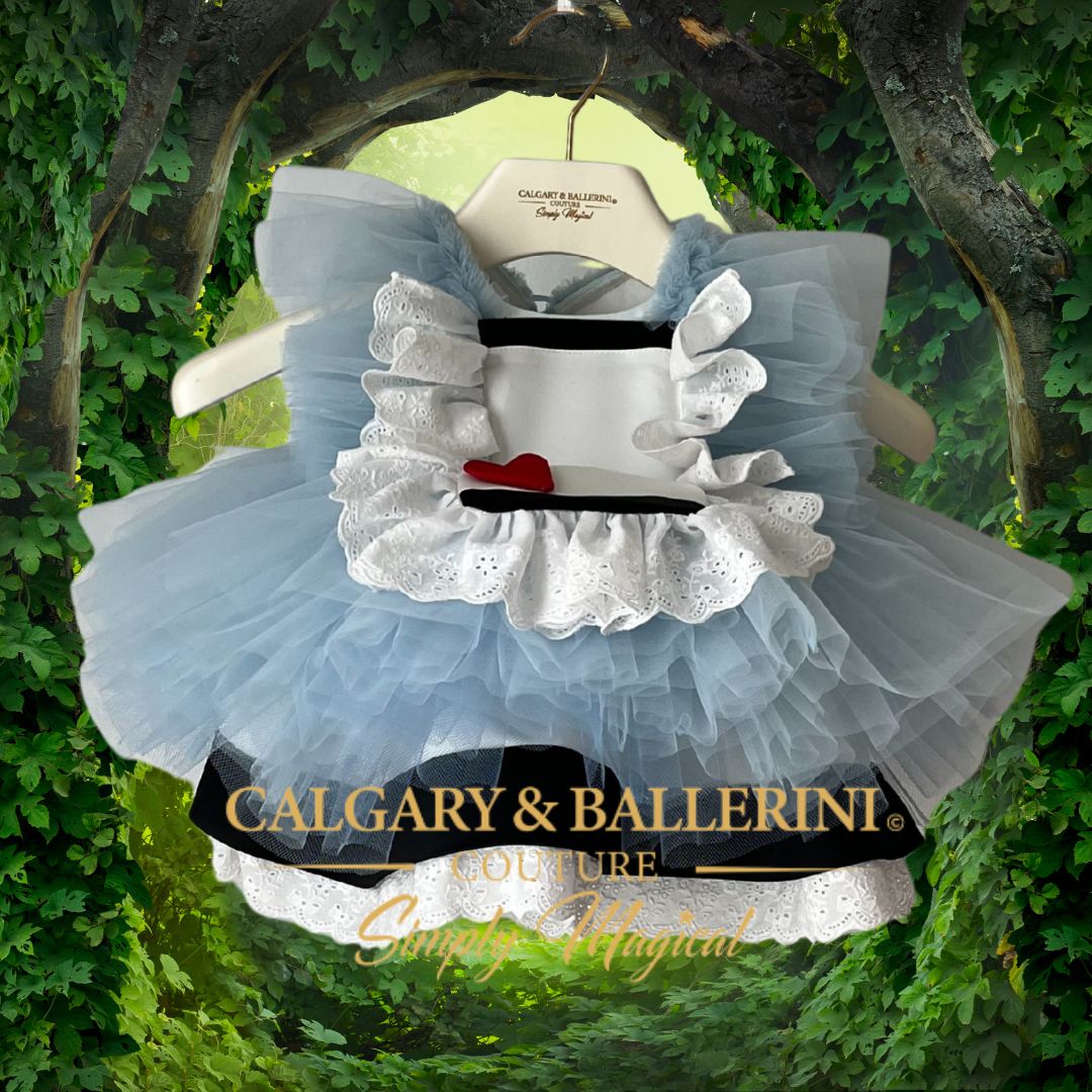 alice in wonderland birthday dress Costume Ivory Halter Open Back select40 Colors:Wisteria A whimsical
