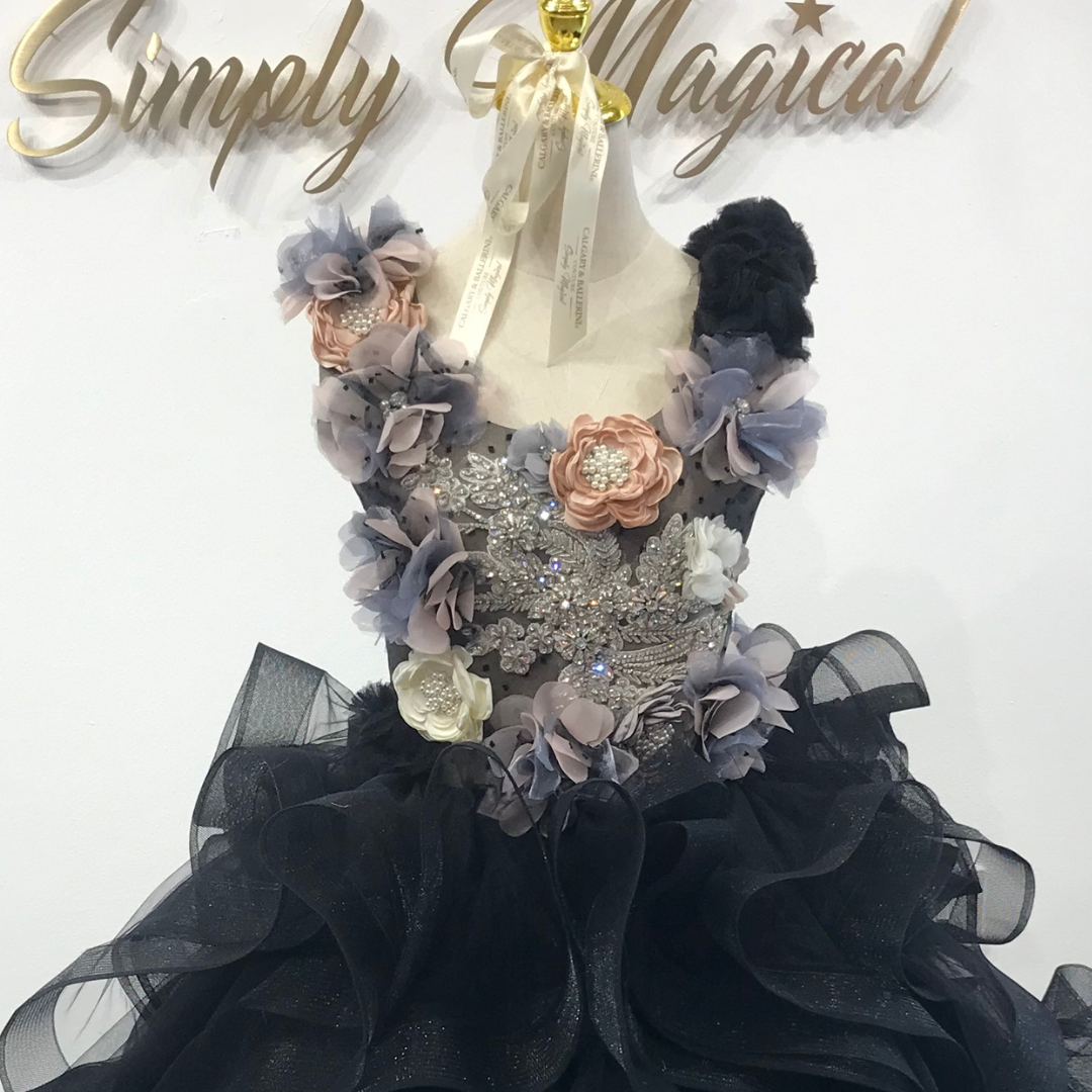 Flower Girl Dress - Black Tie Event Flower Girl Dress - Black Tie Event