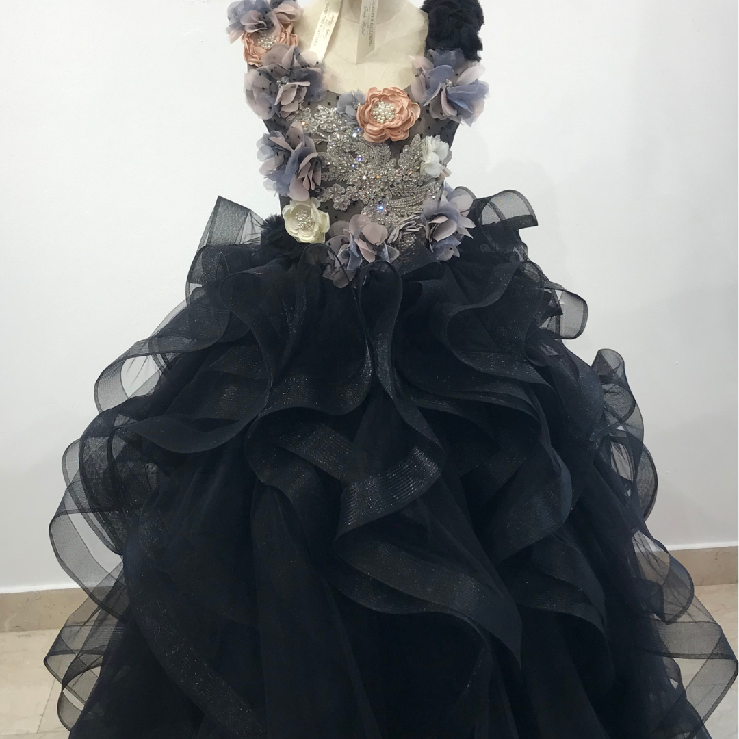 Flower Girl Dress - Black Tie Event Flower Girl Dress - Black Tie Event