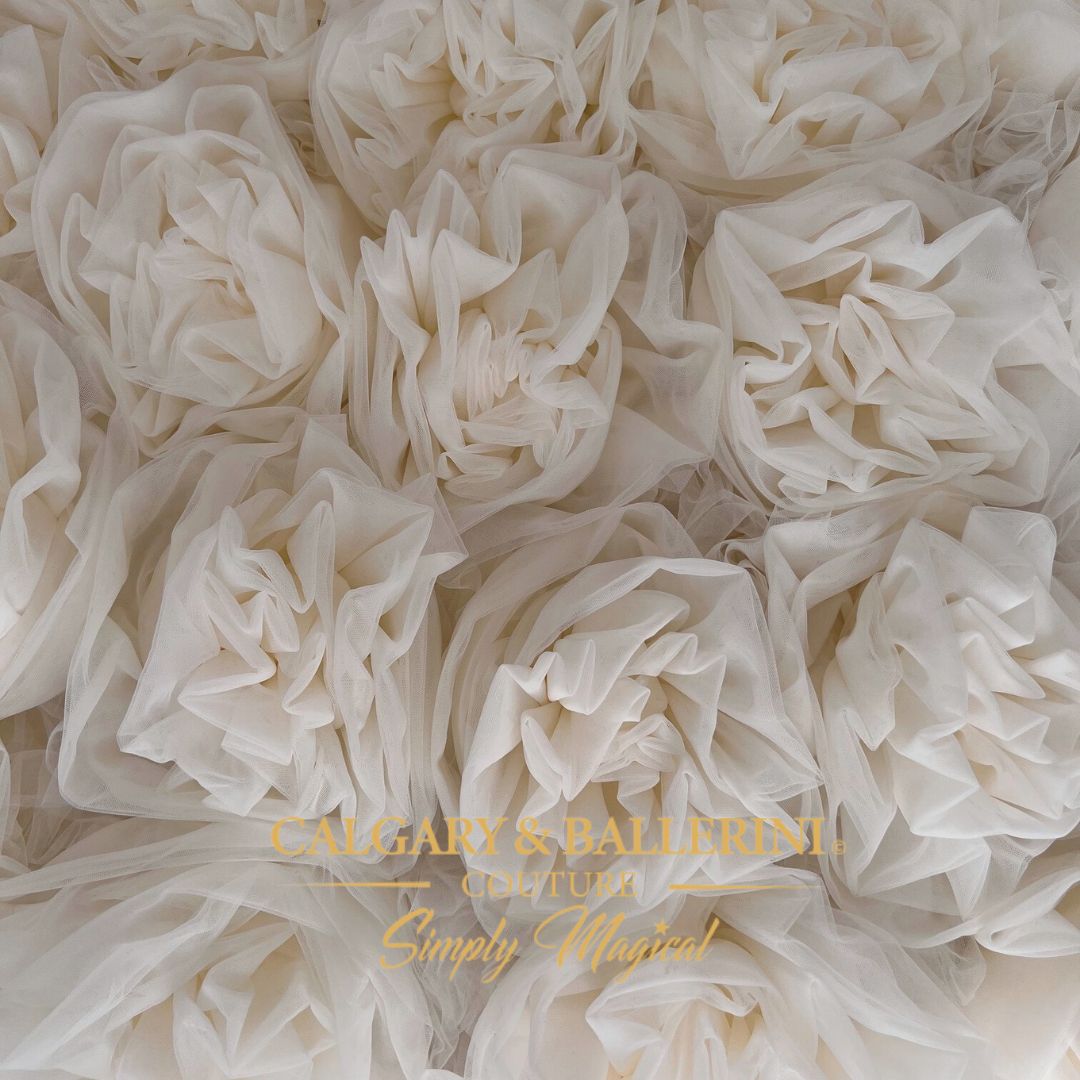 Bouquet of Flowers Special Occasion Knee Length Dress