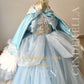 Cinderella blue ballgown couture