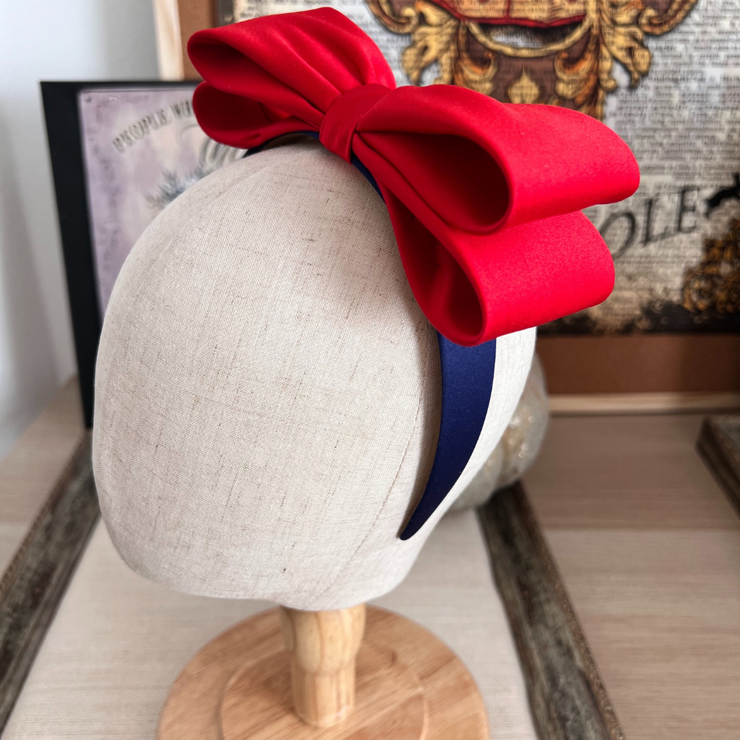 Deluxe snow white headband