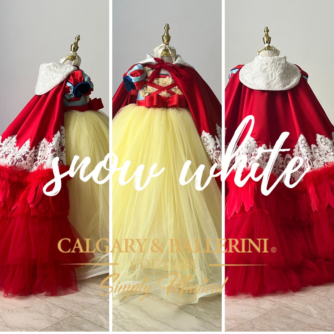 Snow White Costume kids and toddler designer outfits 