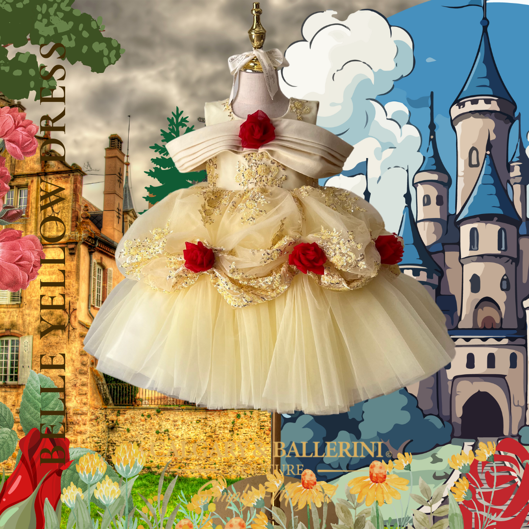 Belle Yellow Dress Costume