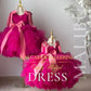 Fuchsia birthday dress ages 1-3