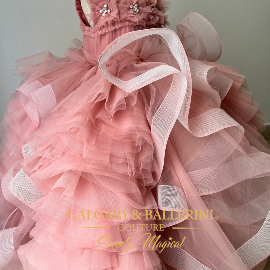 Glinda Pink Dress Girls