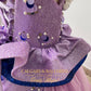 Lavender princess gown