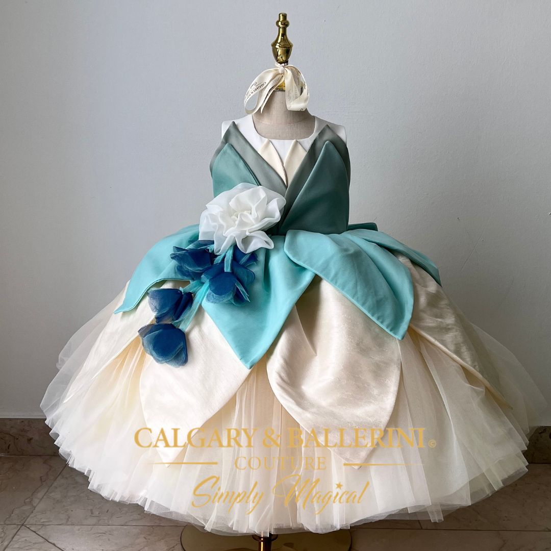 Luxury Lillypad Costume for Girls – Princess Birthday Dress