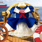 Maritime birthday gown