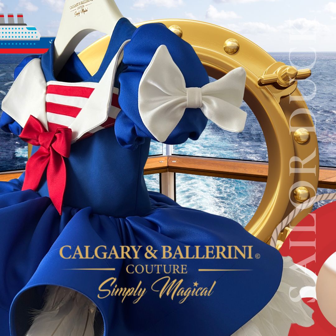 Nautical party dress girls