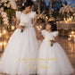 Classic Flower Girl Dress | White Handmade Gown