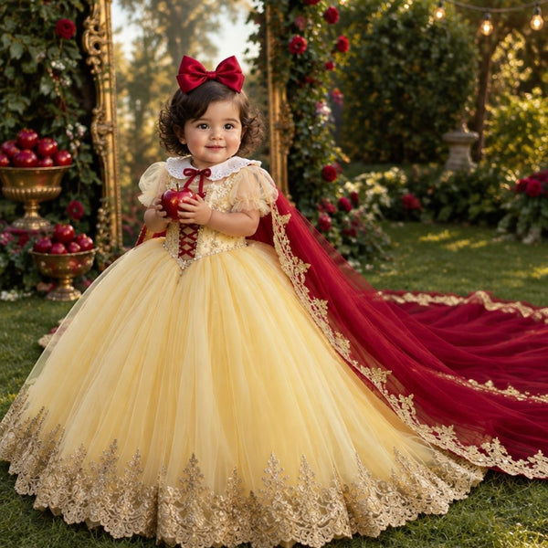 Snow White baby princess dress