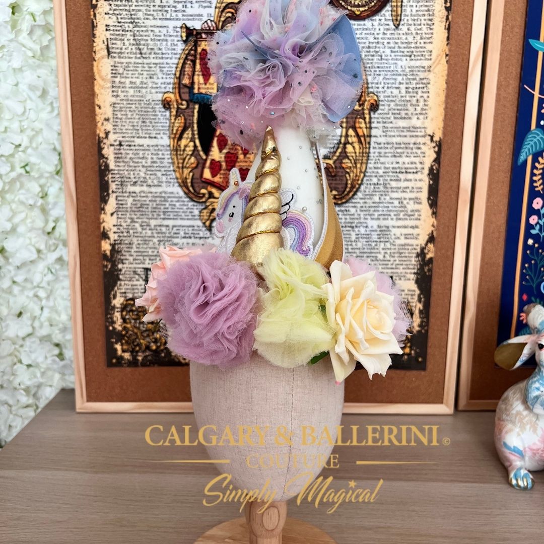 Unicorns & Bananas Bespoke Heirloom Party Hat