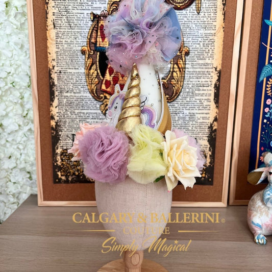 Unicorns & Bananas Bespoke Heirloom Party Hat