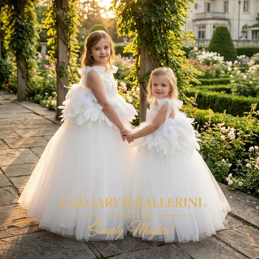 Unique White Flower Girl Dresses