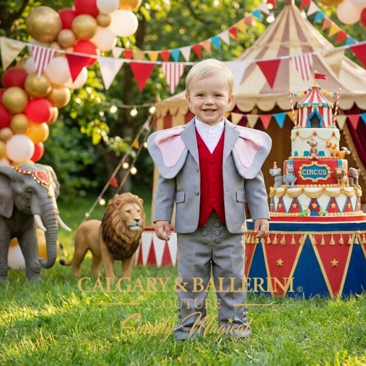 Circus Elephant Boys Couture Suit
