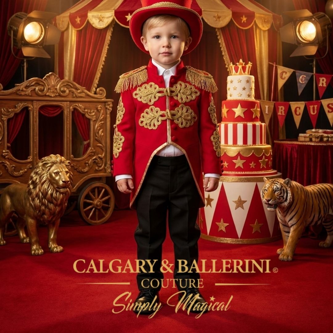 Ringmaster Vintage Circus Boys Birthday Ensemble