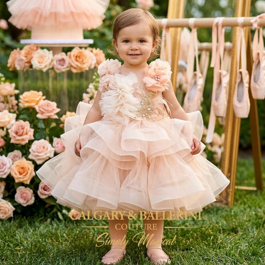 Prima Ballerina Baby Girl Heirloom Dress