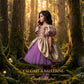 Purple Princess Rapunzel Twirl Dress Girls