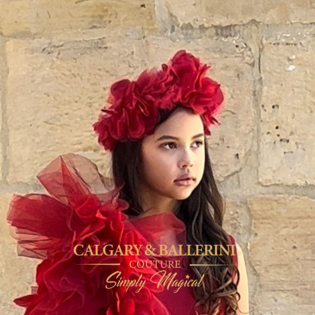 Red Roses Flower Crown