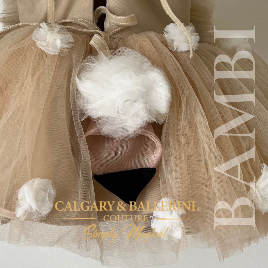 Baby Deer Storybook Birthday Dress by Calgary and Ballerini Baby Deer Storybook Birthday Dress by Calgary and Ballerini