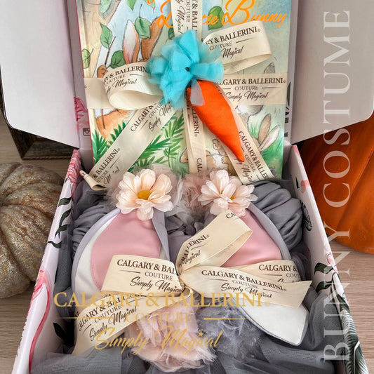 luxury Kids costume gift packing with gift box and bunny story book 