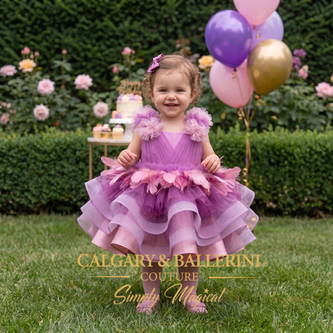 Sugar Plum Fairy dress for baby and toddler girls ages 1 to 3