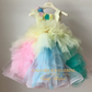 Unicorn birthday dress girl